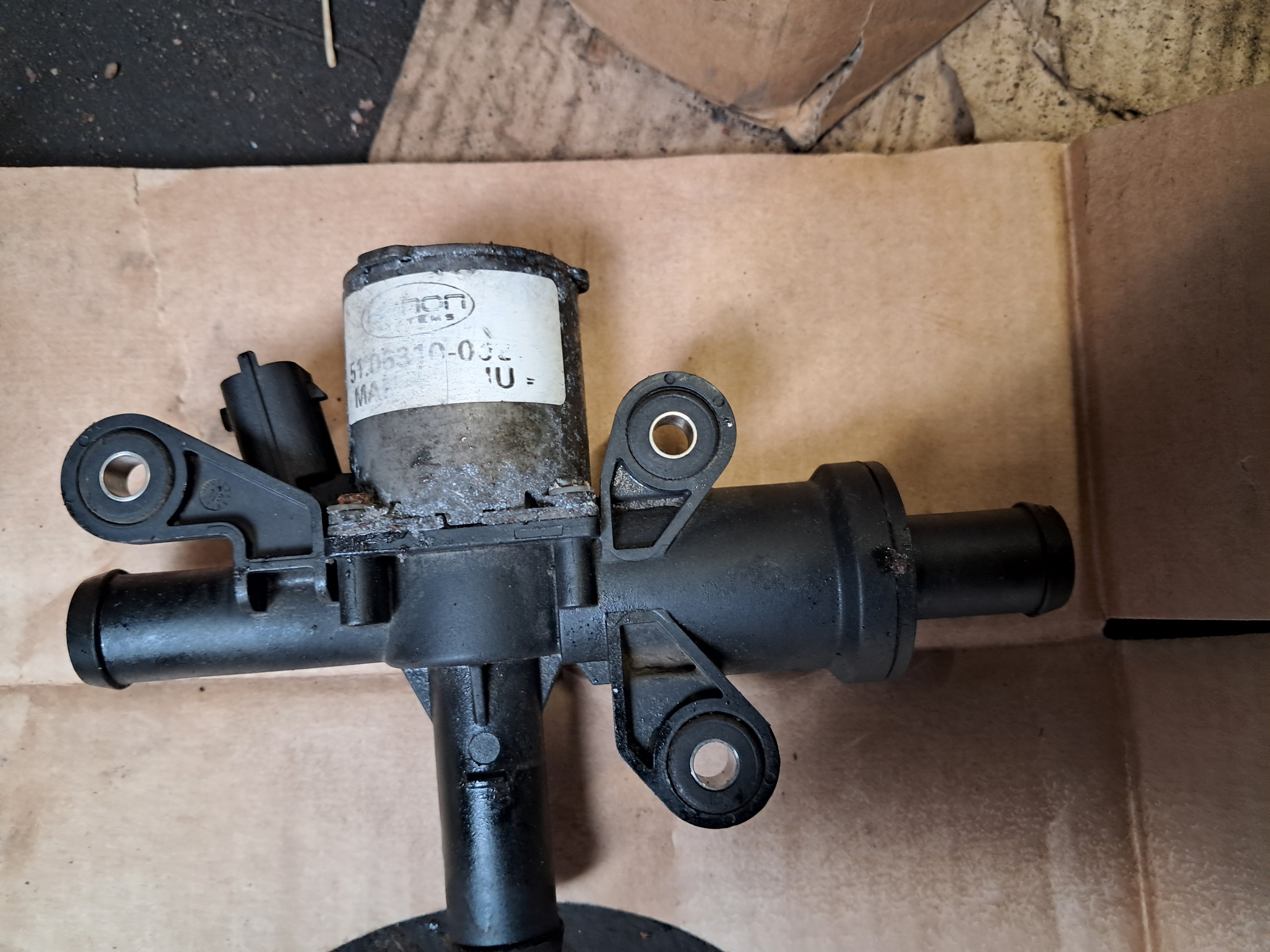 Кран отопителя man tgs или man tgx